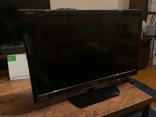 テレビ　SHARP AQUOS 24V LC-24K9 2013製　2000円