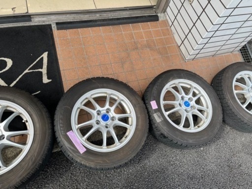 アルミタイヤ付き4本セット