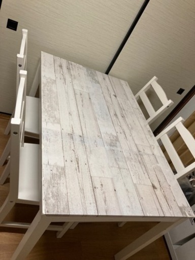 至急！ IKEA ダイニングテーブル チェア4脚セット