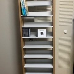 CDラック、本棚さしあげます。