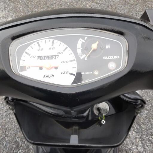 アドレスV125G K5 盗難防止アラーム付き 自賠責保険付き