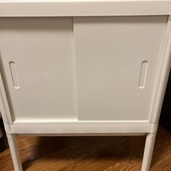 【お引き渡し決定】組み立て済　IKEA 洗面下収納　棚　未使用品