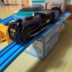プラレール　ライト付D51蒸気機関車