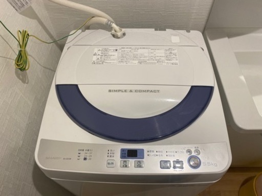 【れい様取引中】SHARP 全自動洗濯機