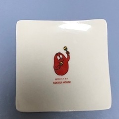 ★未使用★ バーバパパ　小皿　ノベルティの画像