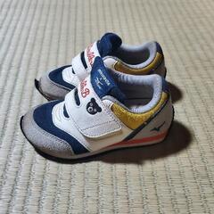 ミキハウス ダブルビー ミズノ コラボシューズ 16.0cm