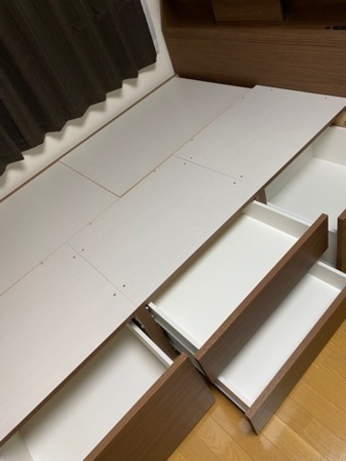 【値下げ交渉可】ベッド セミダブルベッド ニトリ