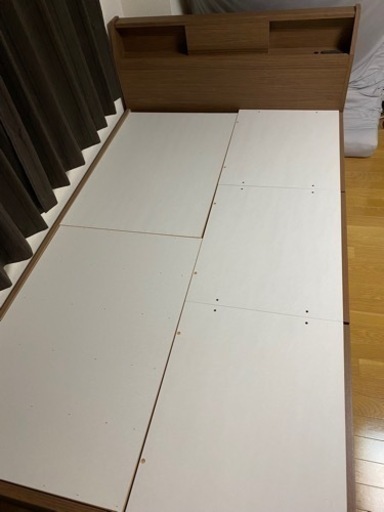 【値下げ交渉可】ベッド セミダブルベッド ニトリ