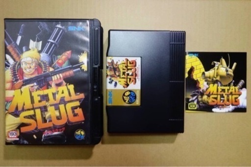 ネオジオ　rom メタルスラッグ　国内正規品　snk