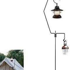 ＃ランタンハンガー　＃オリジナル製品　＃キャンプ　＃3分割　＃持ち運び可能の画像