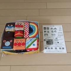 【送料込1000円】ベビラボ アンパンマン やさしいやわらかつみきの画像