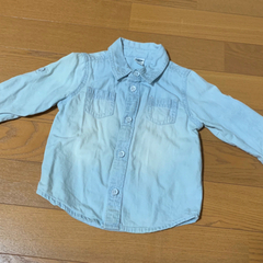 OLD NAVY ★ 長袖 シャツ 6〜12Mの画像