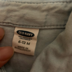OLD NAVY ★ 長袖 シャツ 6〜12Mの画像