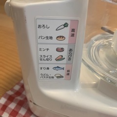 お取引き中　Panasonic フードプロセッサーMK-80Pの画像