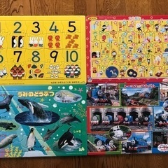 【中古】パズル 4種類＋おまけ