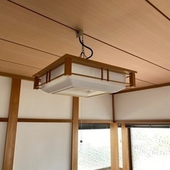 お取り引き中です。和風照明       2個セットの画像