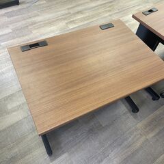 事務デスク 木目カラー 使用期間2年程度 2台あり！ 