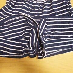 ★新品　タグあり★キュロットスカート　濃ブルーｻｲｽﾞ160の画像