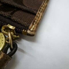 COACH/コーチ コインケース キーリング付き シグネチャー 小銭入れ パスケース カードケース 苫小牧西店の画像