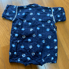 男の子 甚平 ロンパース 70sizeの画像