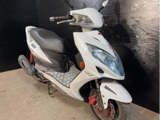 ★お支払総額7.5万円★ KYMCO レーシング125FI 外観人気のレーシング入荷！！ かっこいい！ 4スト、インジェクション♪ 低燃費！ 通勤通学に♪ 関東圏内即日配送可能です！