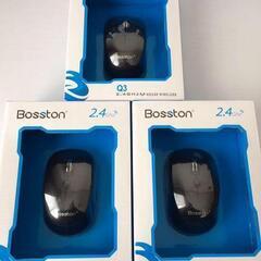 3個セット 新品未開封 Bosston 無線マウス ワイヤレスマ...