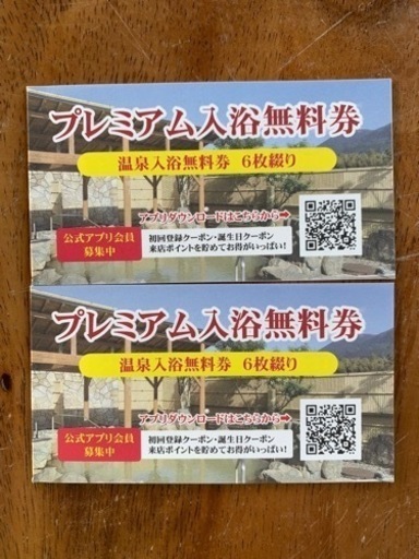 ほうじょう温泉ふじ湯の里　12回分