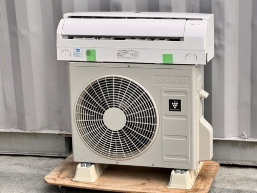 美品！シャープエアコン◇主に6畳◇2021年製◇プラズマクラスター7000◇AY-N22N-W◇JA-0315