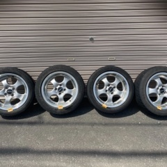 195/55R15(2本)195/50R15(2本)アルミ４本セット