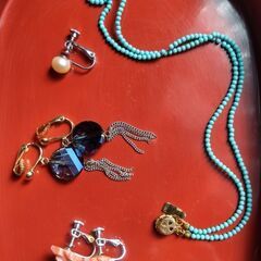 サンゴ　パール　アクセサリーパーツとして