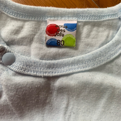 ecrue des jolie ★ くまちゃん 半袖 ロンパース 80sizeの画像