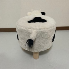 5/26まで‼️ アニマルスツール　ウシ柄の画像