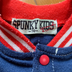 SPUNKY KIDS ★ 半袖 ロンパース  70sizeの画像