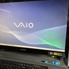 【メンテ品】SONY 大画面24型 VAIO SSD240GB【...