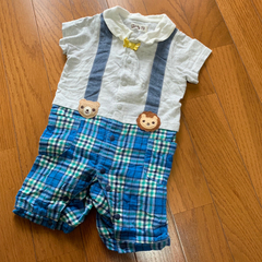 キムラタン ピッコロ ★ 半袖 ロンパース 70sizeの画像