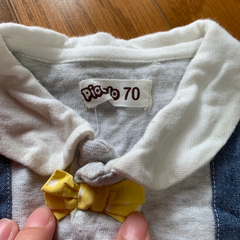 キムラタン ピッコロ ★ 半袖 ロンパース 70sizeの画像