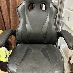 無料！！デスクチェア　ブラック　メッシュ　