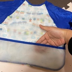 スモック型お食事エプロンの画像
