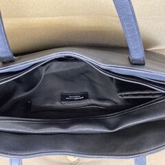 レディース　リクルートバッグ　黒　合皮　中古の画像