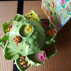 古い玩具　こえだちゃんと木のおうちの画像