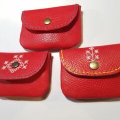 革製品を作ってみませんか？可愛くてじょうぶな革の小銭入れを作れます♪