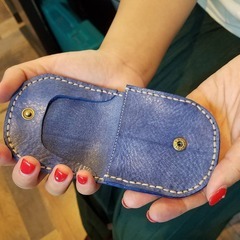 革製品を作ってみませんか？可愛くてじょうぶな革の小銭入れを作れます♪の画像