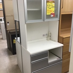 【家具入れ替えセール品】2枚扉オープンボード 