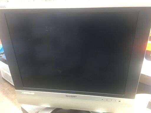 【取りに来て頂ける方】SHARP 20型 アナログテレビ モニター