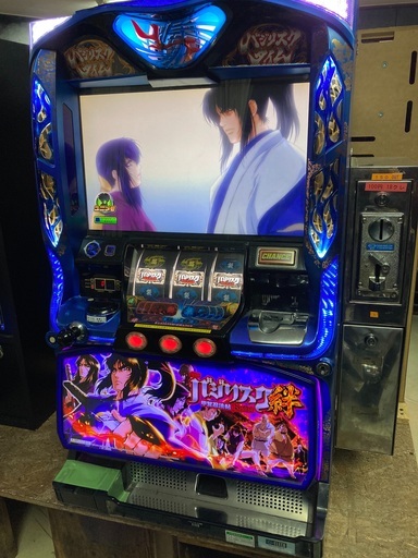 バジリスク絆 赤パネル 5号機 パチスロ スロット エレコ アミューズ用