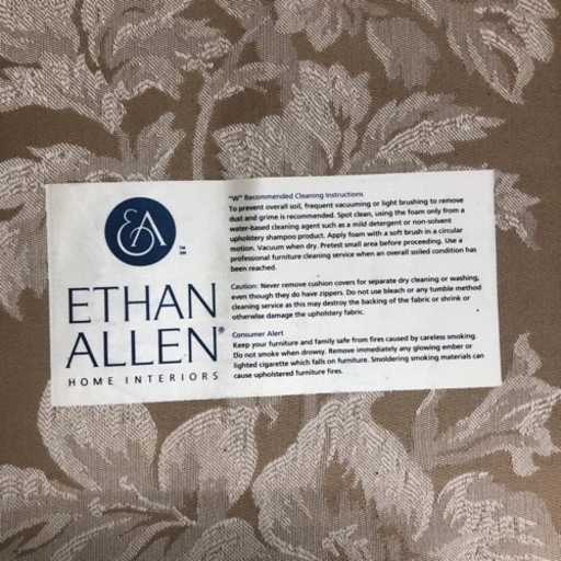 ETHAN ALLEN 2人掛けソファー