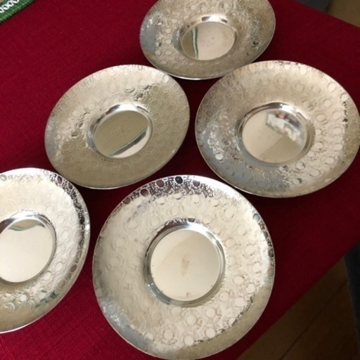 【未使用品】開新堂　茶托　小皿　５枚