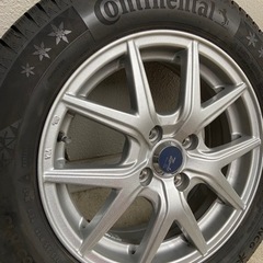 コンチネンタルスタッドレスタイヤ　アクアの画像