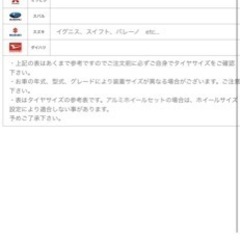 コンチネンタルスタッドレスタイヤ　アクアの画像