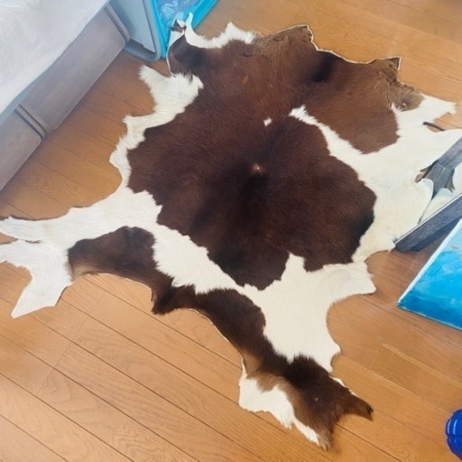 牛革ラグ
